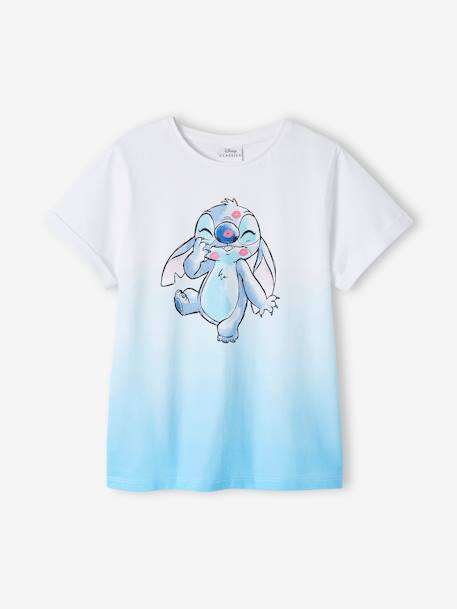 Tee-shirt tie and dye fille Disney® Lilo bleu ciel - vertbaudet enfant 