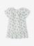 Floral Occasion Wear Dress in Cotton Gauze, for Babies ecru - vertbaudet enfant 