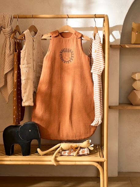 Gigoteuse été ETHNIC ocre+vert sauge - vertbaudet enfant 