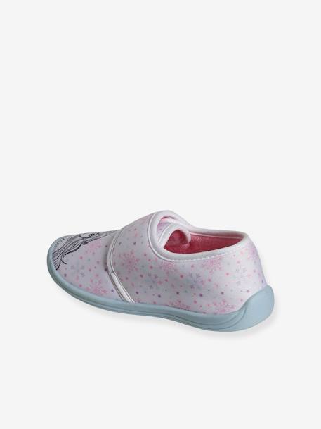 Chaussons fille Disney La Reine des Neiges bleu ciel - vertbaudet enfant 