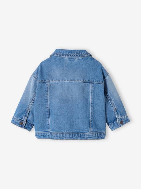 Veste bébé en jean stone - vertbaudet enfant 