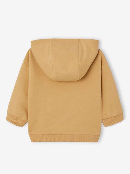 Hooded Sweatshirt for Babies yellow - vertbaudet enfant 