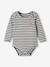 Lot de 5 bodies manches longues bébé emmanchure US en coton Bio bleu nuit - vertbaudet enfant 