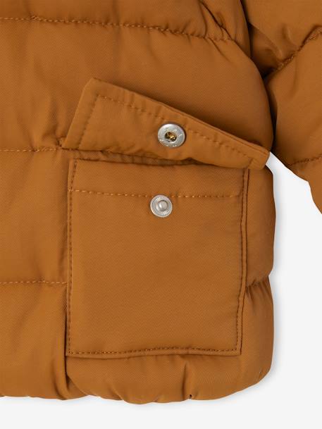 Jacket with Detachable Sleeves, for Babies caramel - vertbaudet enfant 