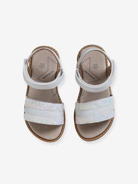 Sandales scratchées enfant collection maternelle blanc - vertbaudet enfant 