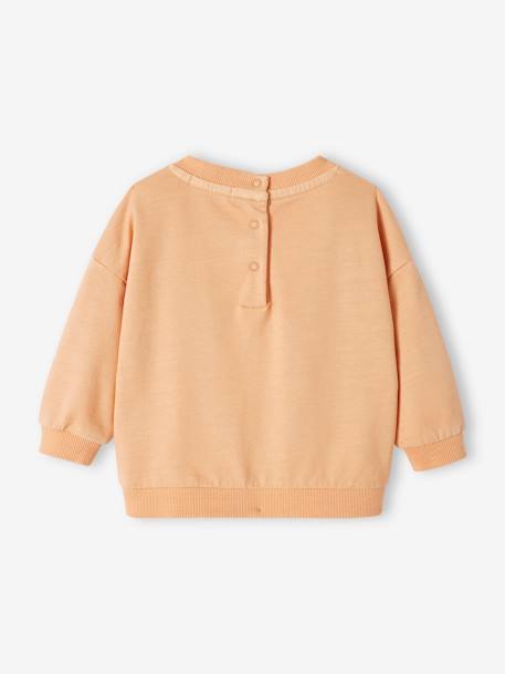 Sweatshirt for Babies, 'Happy Day' peach - vertbaudet enfant 