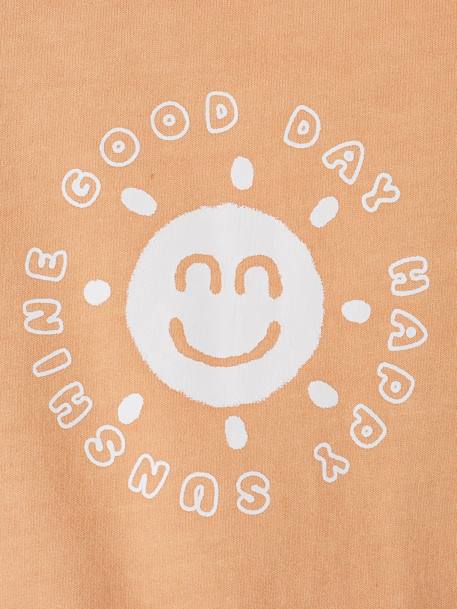 Sweatshirt for Babies, 'Happy Day' peach - vertbaudet enfant 