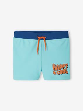 Swim Shorts "Happy & Cool" for Boys  - vertbaudet enfant