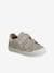 Hook-and-Loop Leather Trainers for Girls, Designed for Autonomy gold - vertbaudet enfant 