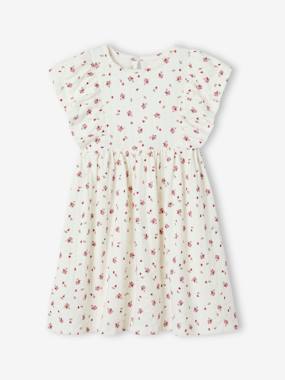 Robe en maille reliéfée fille - vertbaudet enfant Fille-Robe en maille reliéfée fille