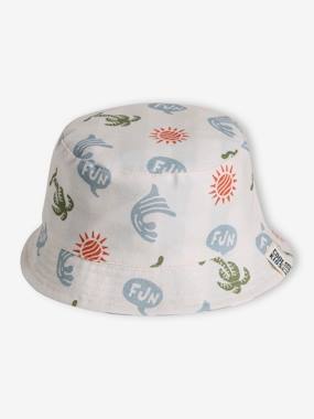 Reversible Bucket Hat for Boys  - vertbaudet enfant