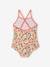 Striped Swimsuit for Girls pale pink - vertbaudet enfant 
