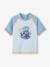 Ensemble de bain anti-UV T-shirt + boxer + bob bébé garçon bleu océan - vertbaudet enfant 