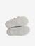 Baskets enfant fille cuir à scratchs bordeaux+or+rose - vertbaudet enfant 