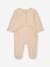 Pack of 2 Printed Jersey Knit Sleepsuits for Newborns cappuccino - vertbaudet enfant 