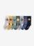 Lot de 7 paires de chaussettes semainier garçon monstres vert - vertbaudet enfant 