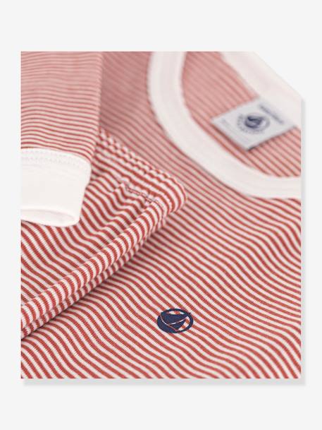 Striped Pyjamas by PETIT BATEAU striped red - vertbaudet enfant 