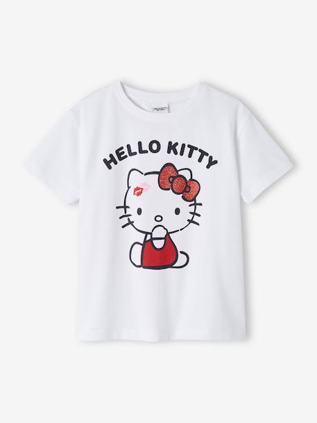 Tee-shirt fille Hello Kitty® blanc - vertbaudet enfant 