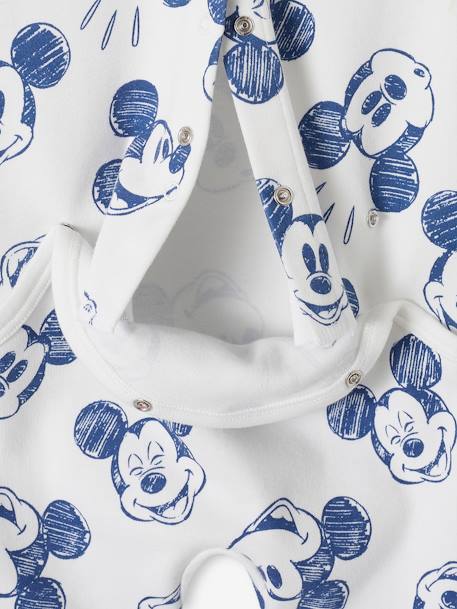 Mickey Mouse Sleepsuit for Baby Boys by Disney® ecru - vertbaudet enfant 