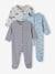Pack of 3 Interlock Sleepsuits for Babies night blue - vertbaudet enfant 