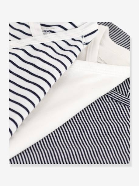 Lot 3 bodies marine - vertbaudet enfant 
