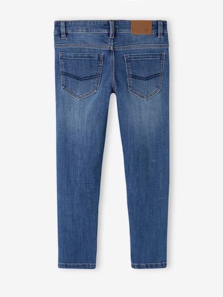 Jean garçon slim indestructible waterless stone - vertbaudet enfant 