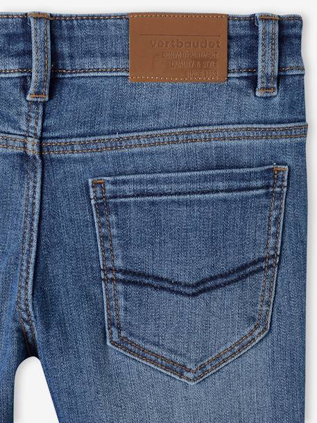 Jean garçon slim indestructible stone - vertbaudet enfant 