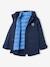 Parka garçon 3 en 1 mi-saison doudoune sans manches amovible marine+vert sauge - vertbaudet enfant 