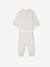 Pack of 2 Pyjamas in Jersey Knit for Babies ecru - vertbaudet enfant 
