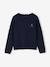 Pull fille personnalisable mandarine+marine+pivoine+vert de gris - vertbaudet enfant 