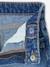 Jean fille droit MorphologiK tour de hanches large bleu foncé+denim bleached+stone - vertbaudet enfant 