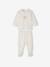 Pack of 2 Pyjamas in Jersey Knit for Babies ecru - vertbaudet enfant 