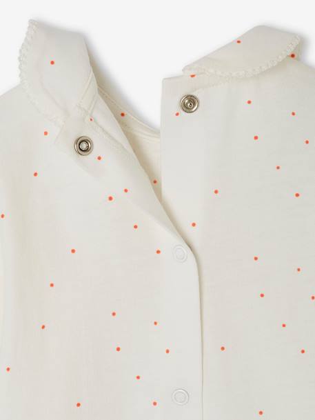 Pack of 2 Pyjamas in Jersey Knit for Babies ecru - vertbaudet enfant 