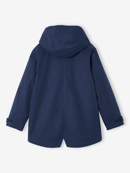 Parka garçon 3 en 1 mi-saison doudoune sans manches amovible marine+vert sauge - vertbaudet enfant 