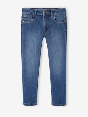 Indestructible slim jeans for boy - vertbaudet enfant -Indestructible slim jeans for boy