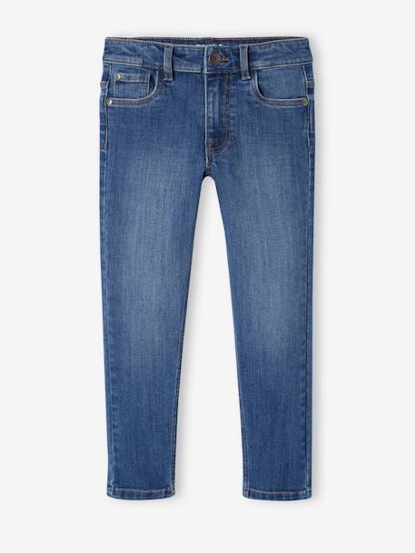 Jean garçon slim indestructible waterless stone - vertbaudet enfant 