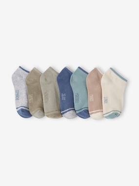 Boys-Underwear-Socks-Pack of 7 pairs of Trainer Socks for Boys