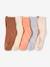 Lot de 5 paires de chaussettes 'animaux' bébé rose - vertbaudet enfant 