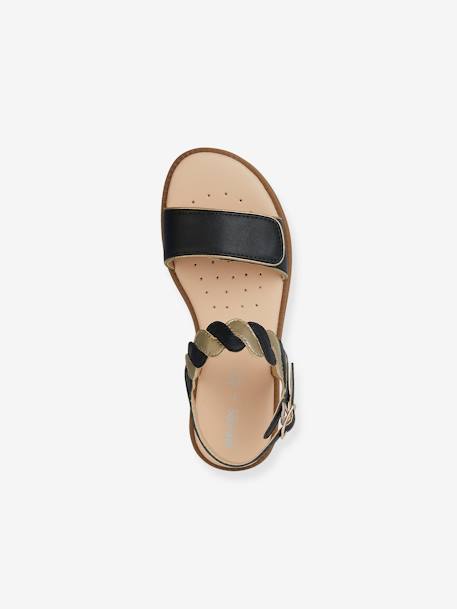 Sandales enfant J4535G Karly Girl noir - vertbaudet enfant 