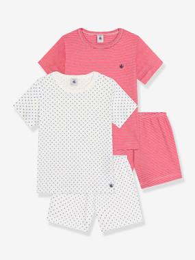Pack of 2 Short Pyjamas for Boys by PETIT BATEAU  - vertbaudet enfant