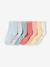 Pack of 7 Pairs of Socks for Girls apricot - vertbaudet enfant 