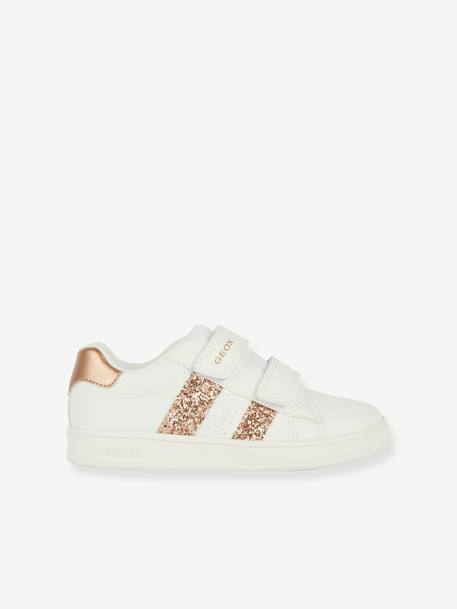 J45LRA0 J Eclyper Girl Trainers by GEOX®, for Children pale pink+rose - vertbaudet enfant 