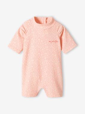 UV Protection Swimsuit for Baby Girls  - vertbaudet enfant