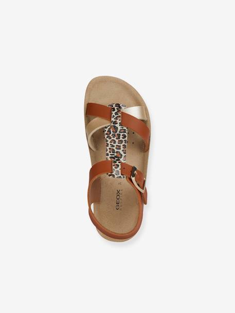 Sandals for Children, J45EA Costarei Girl by GEOX® brown - vertbaudet enfant 