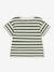 Striped T-Shirt in Jersey Knit, by PETIT BATEAU striped green - vertbaudet enfant 