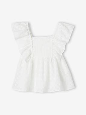 -Occasion Wear Ruffled Blouse for Girls