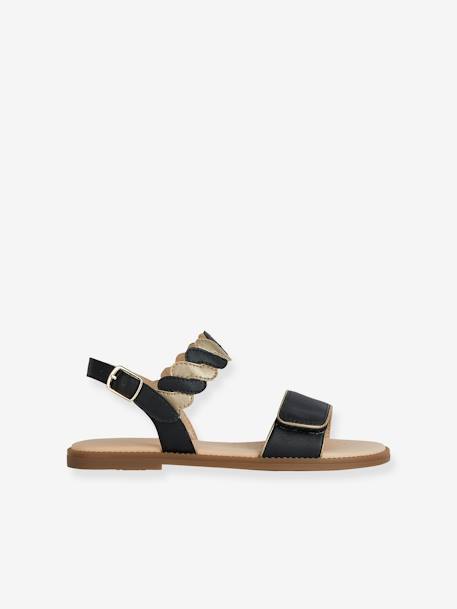 Sandales enfant J4535G Karly Girl noir - vertbaudet enfant 