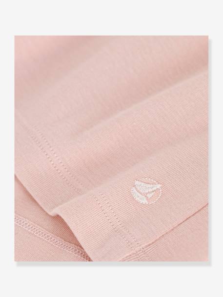 Short Sleeve Dress, by PETIT BATEAU pale pink - vertbaudet enfant 