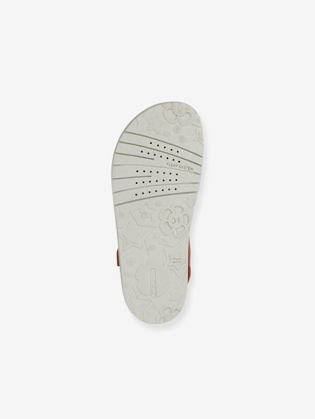 Sandals for Children, J45EA Costarei Girl by GEOX® brown - vertbaudet enfant 