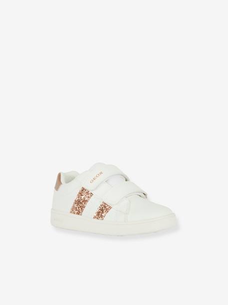 Baskets J ECLYPER GIRL geox rose+rose pâle - vertbaudet enfant 